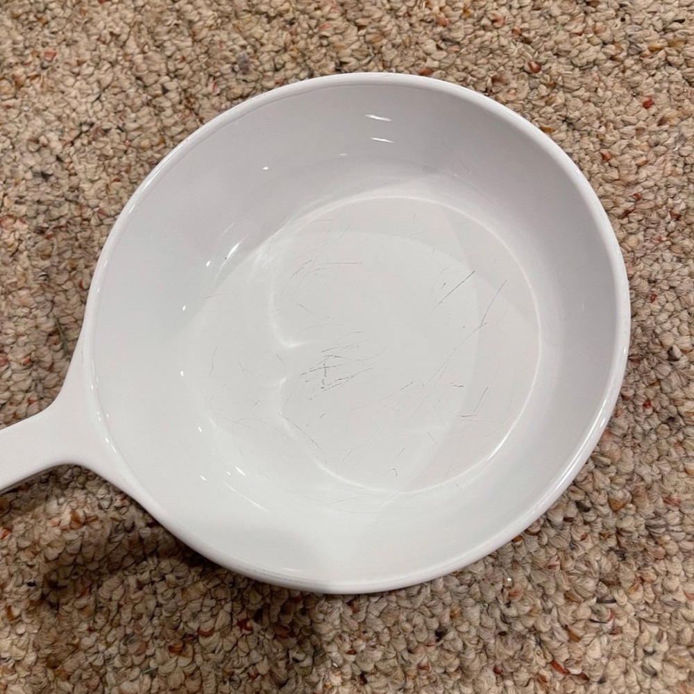 Corning Ware Blue Cornflower 6 1/2 inch Skillet Dish With Lid - Picture 5 of 8